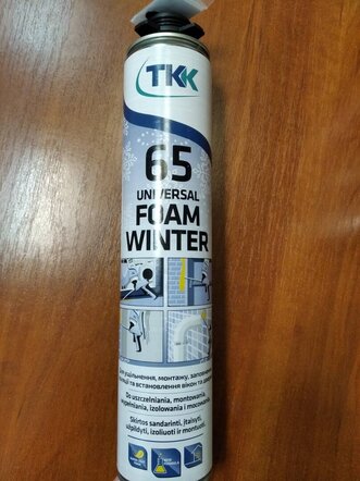 Пена монтажная ТКК 65 Universal Foam Winter