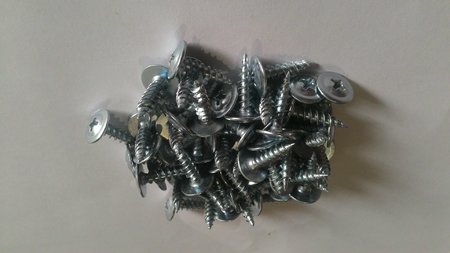 Саморез по металлу с прессшайбой острый